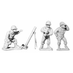 U.S. American Infantry Mortar Teams 28mm WWII BLACK TREE DESIGN