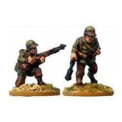 U.S. American Infantry B-A-R Gunners IA 28mm WWII BLACK TREE DESIGN