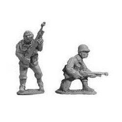 U.S. American Infantry B-A-R Gunners IIB 28mm WWII BLACK TREE DESIGN