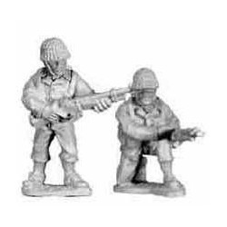 U.S. American Infantry B-A-R Gunners IID 28mm WWII BLACK TREE DESIGN