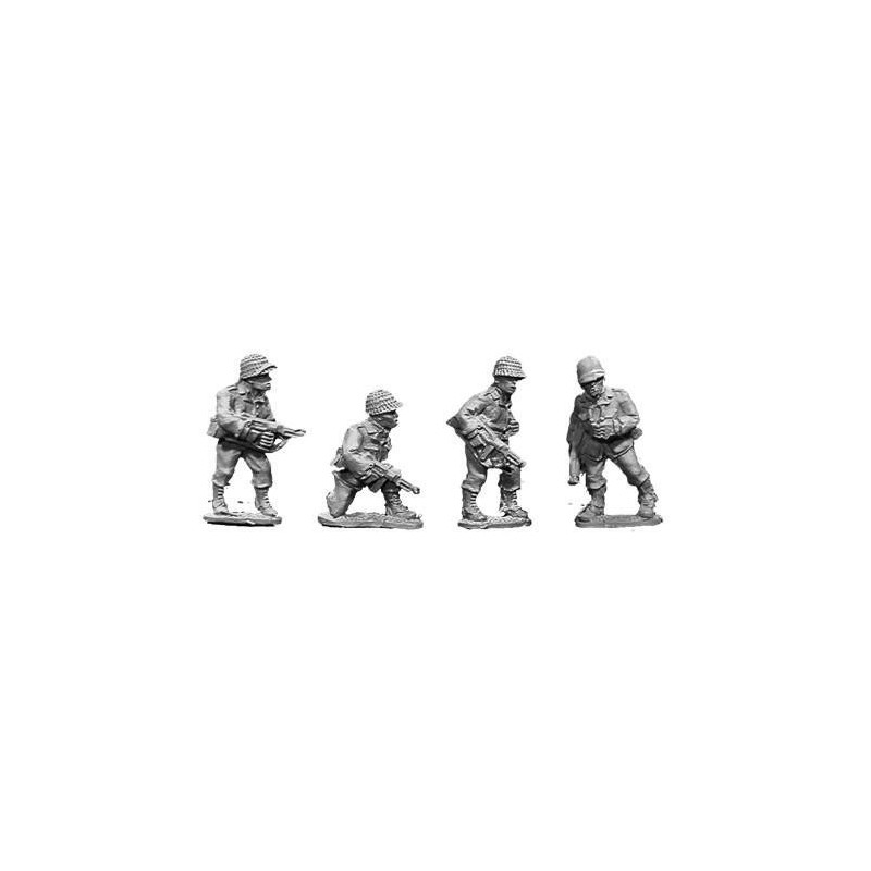 U.S. American Infantry Thompsons SMGs VI 28mm WWII BLACK TREE DESIGN