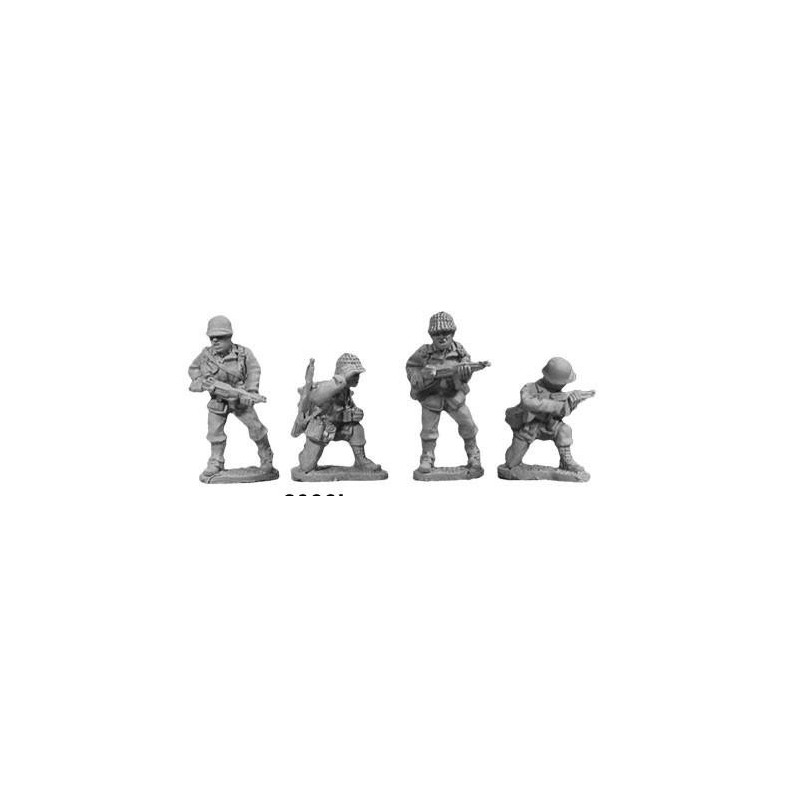 U.S. American Infantry Thompsons SMGs V 28mm WWII BLACK TREE DESIGN