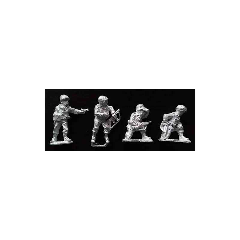 U.S. American Infantry Officers & N.C.O.s 28mm WWII BLACK TREE DESIGN