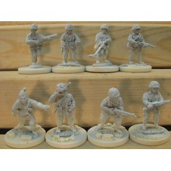 U.S. American Airborne Para Command Squad 28mm WWII BLACK TREE DESIGN