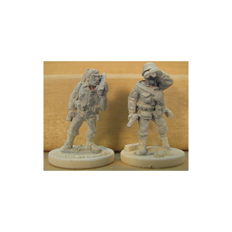 U.S. American Infantry Command 28mm WWII BLACK TREE DESIGN