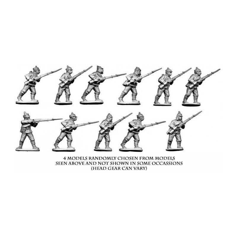 Soviet Russian Bolshevik Infantry (WINTER-WAR) 28mm COPPLESTONE CASTINGS