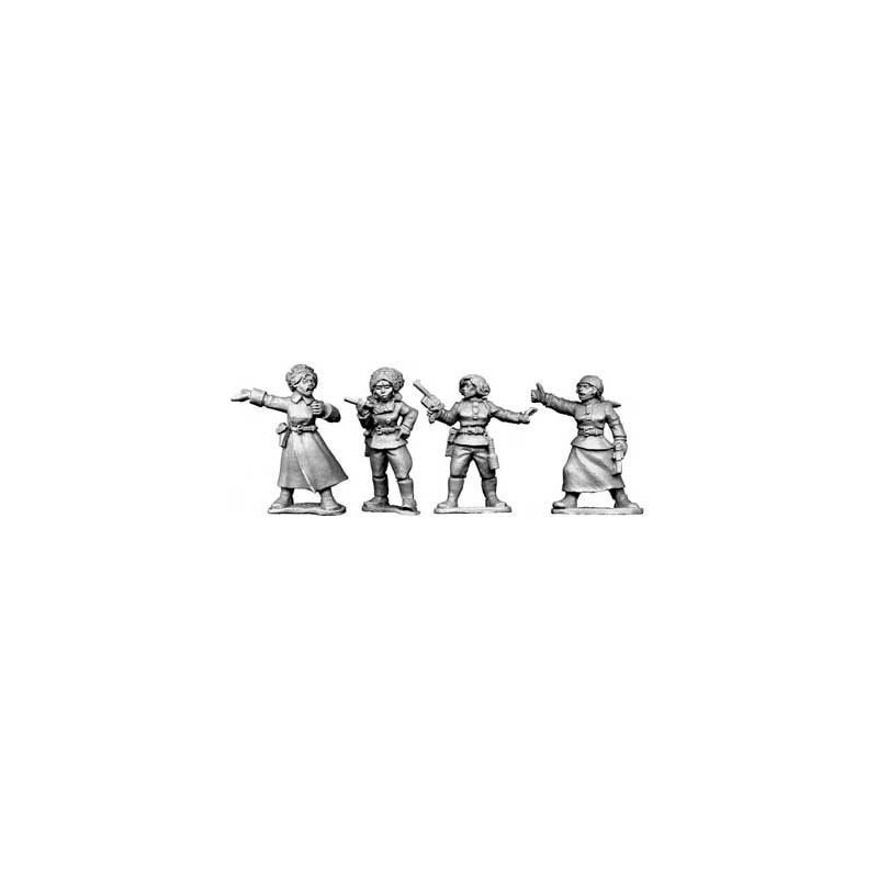 Soviet Russian Bolshevik Heroines (WINTER-WAR) 28mm COPPLESTONE CASTINGS