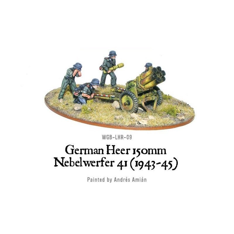 German Heer 150mm Nebelwerfer 41 (1943-45) 28mm WWII WARLORD GAMES