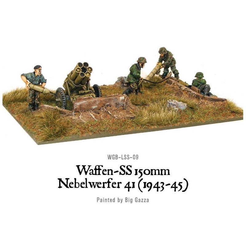 German Waffen SS 150mm Nebelwerfer 41 (1943-45) 28mm WWII WARLORD GAMES