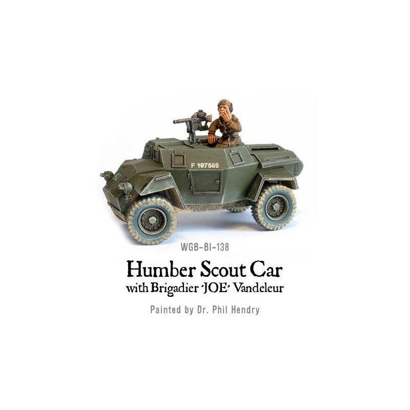 British Humber Scout Car 28mm WWII WARLORD GAMES