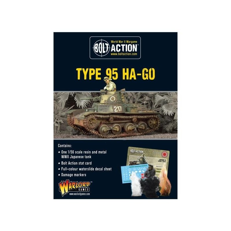 Imperial Japanese Type 95 HA-GO Light Tank 28mm WWII WARLORD GAMES