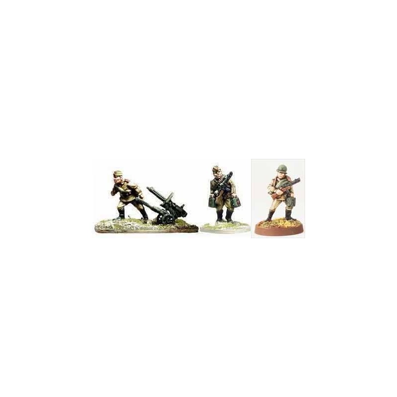 Russian Soviet Maxim Team on the move I 28mm WWII BLACK TREE DESIGN