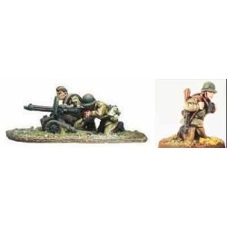 Russian Soviet Maxim MG Team Deployed 28mm WWII BLACK TREE DESIGN