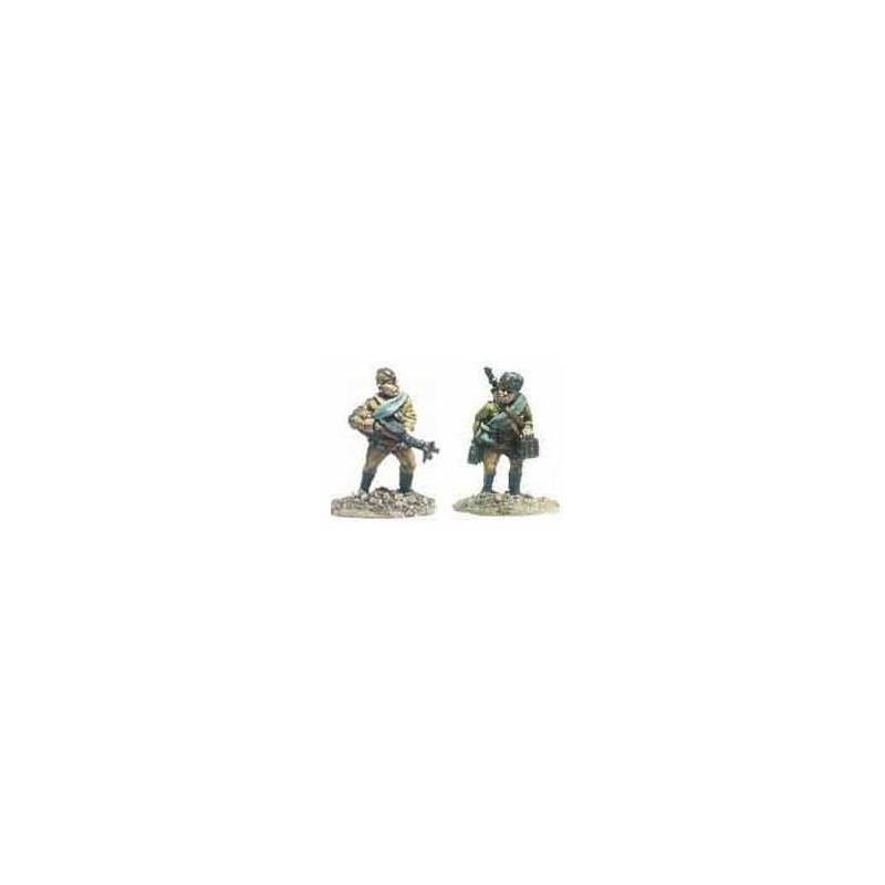 Russian Soviet LMG Team A 28mm WWII BLACK TREE DESIGN