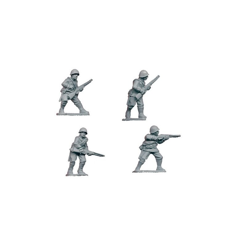 Russian Soviet Infantry I 28mm WWII CRUSADER MINIATURES