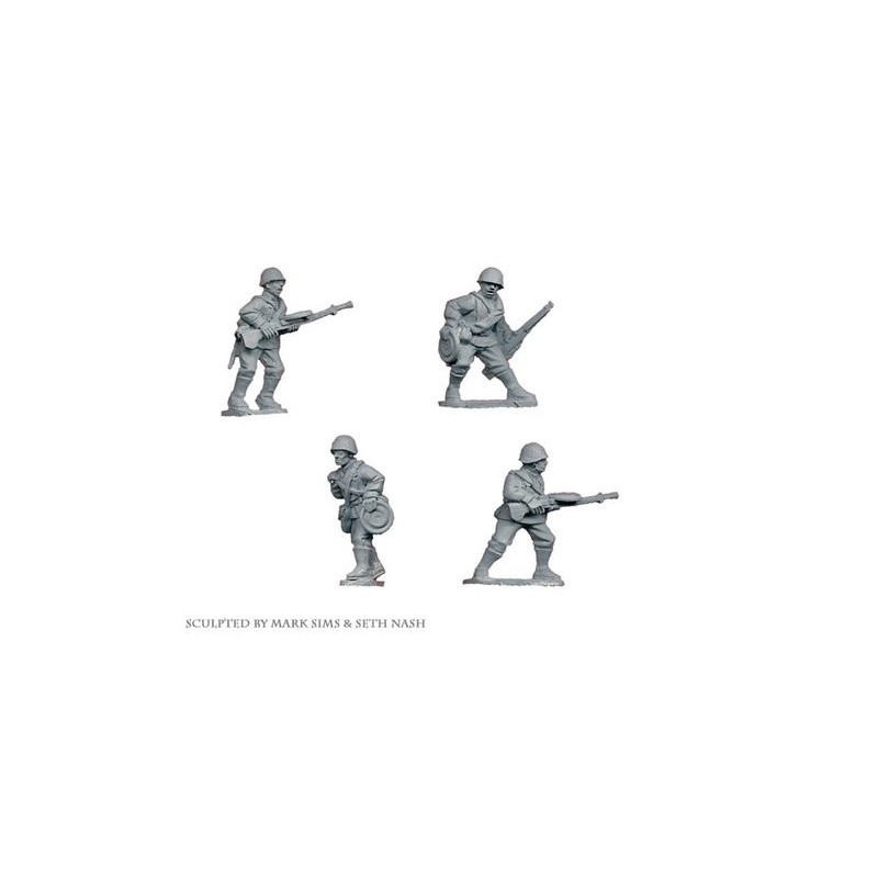 Russian Soviet LMG Teams 28mm WWII CRUSADER MINIATURES