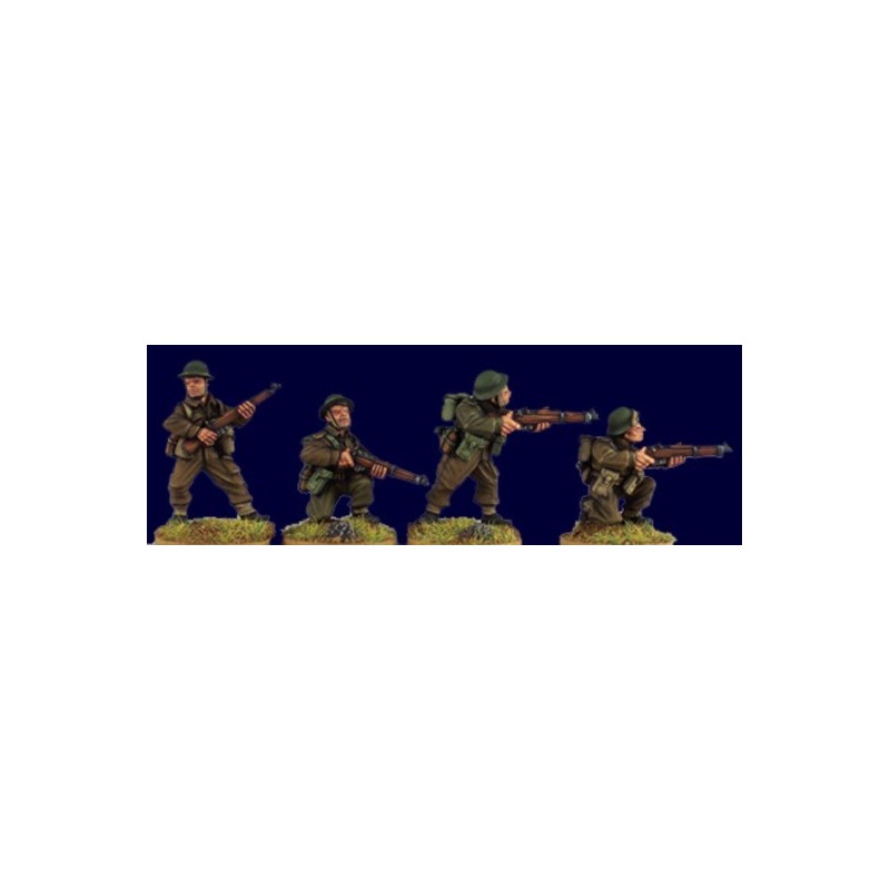 British & Commonwealth Riflemen II 28mm WWII ARTIZAN DESIGN