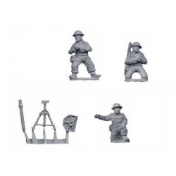 British 3" Mortar Team 28mm...