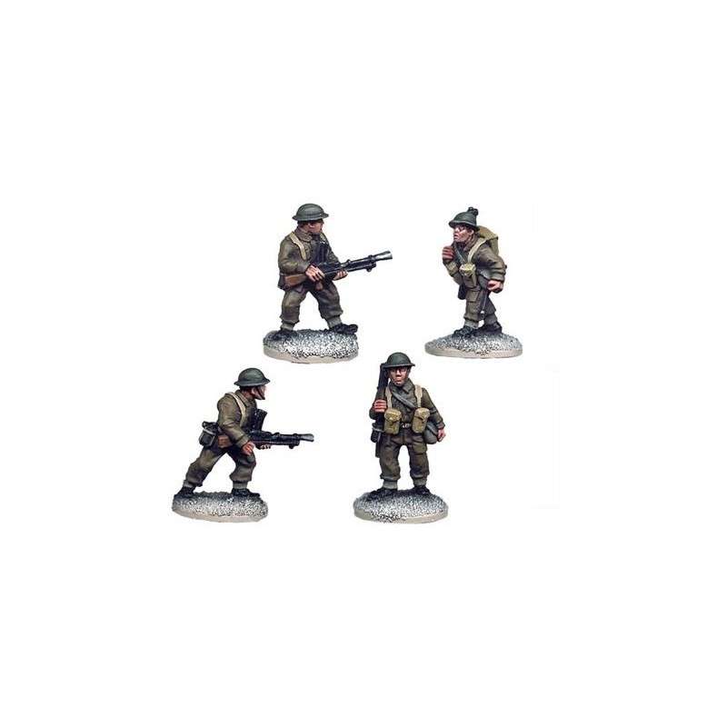 British Bren Gun Teams 28mm WWII CRUSADER MINIATURES