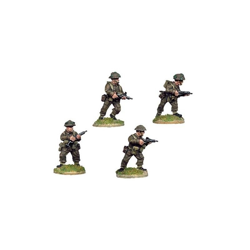 British Late War w/Sten SMGs 28mm WWII CRUSADER MINIATURES