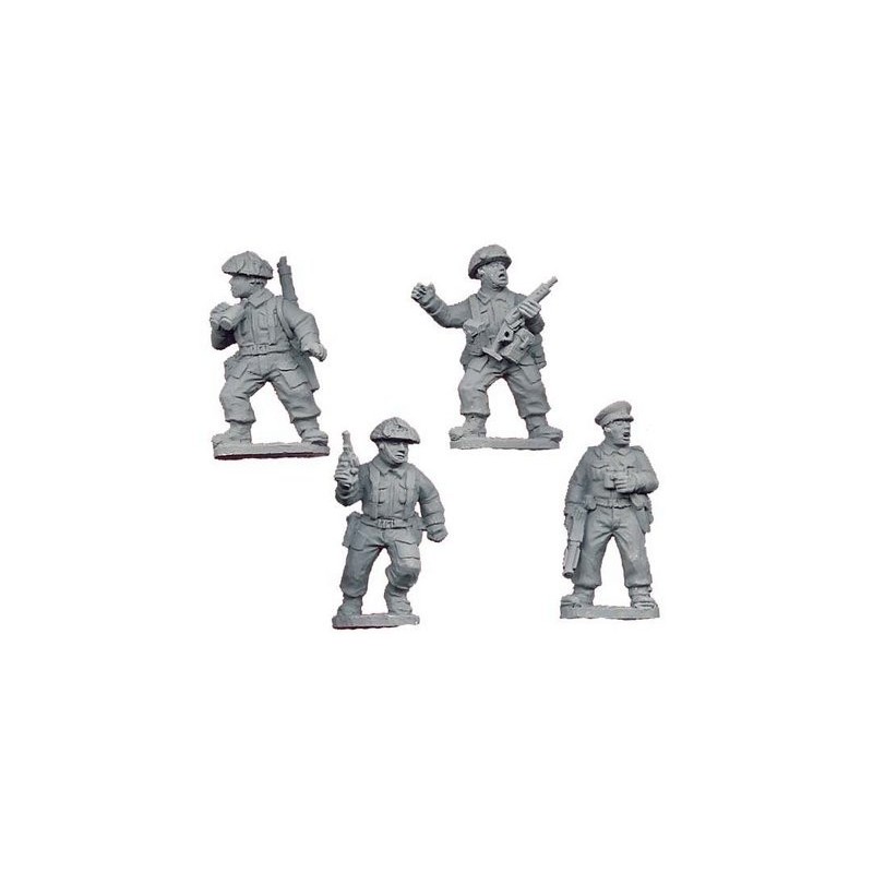 British Late War Infantry Command 28mm WWII CRUSADER MINIATURES