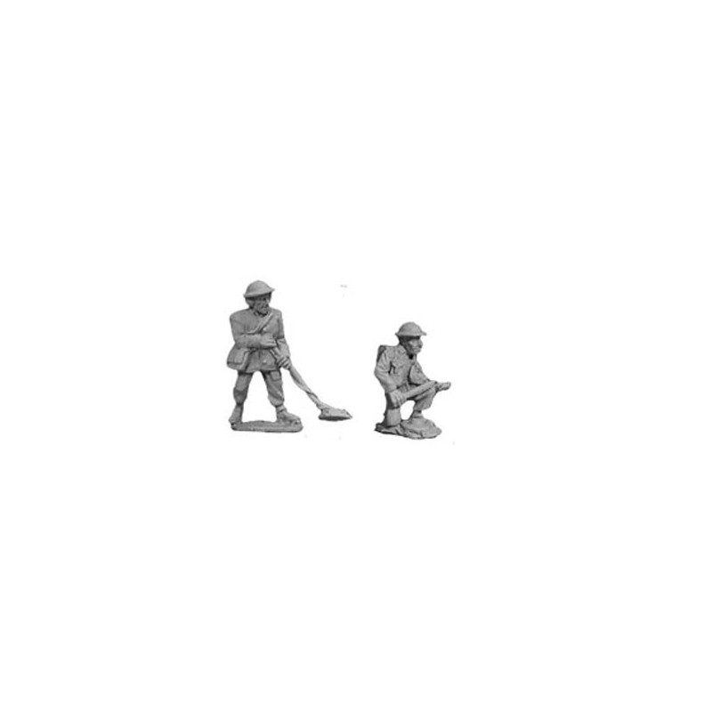 British Infantry Mine Sweeper Team 28mm WWII BLACK TREE DESIGN