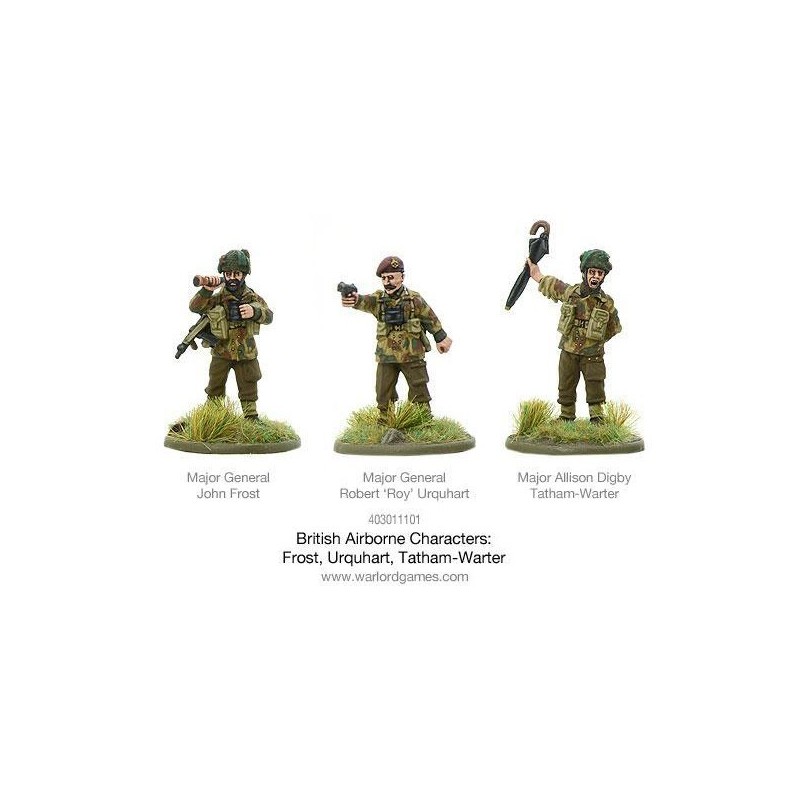 British Airborne Characters 28mm WWII WARLORD GAMES