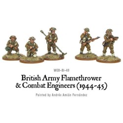 British Army Flamethrower &...