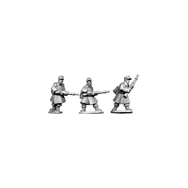 German Riflemen in Greatcoats 28mm WWII ARTIZAN DESIGN