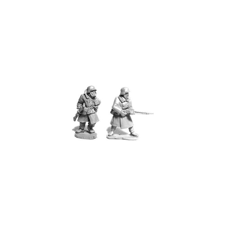 German MG42 Team in Greatcoats 28mm WWII ARTIZAN DESIGN