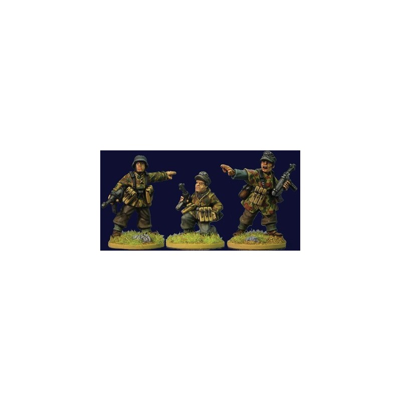 German Late War Infantry Command C 28mm WWII ARTIZAN DESIGN