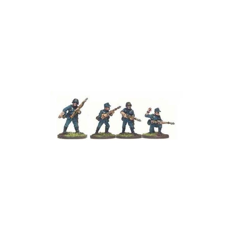 German Wehrmacht W/Rifles I 28mm WWII BLACK TREE DESIGN