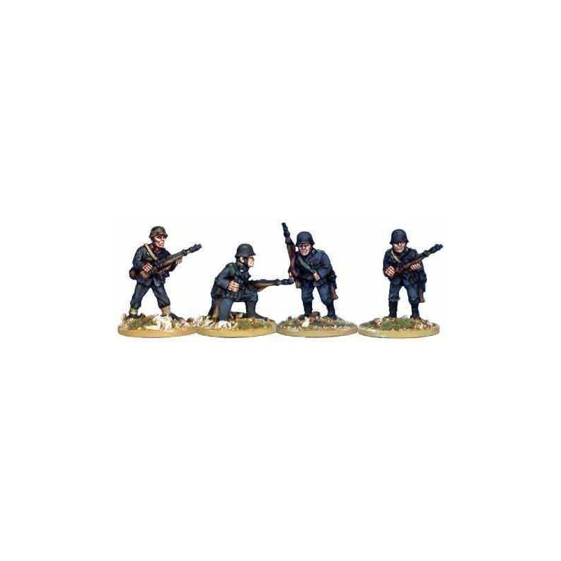 German Wehrmacht W/Rifles IV 28mm WWII BLACK TREE DESIGN