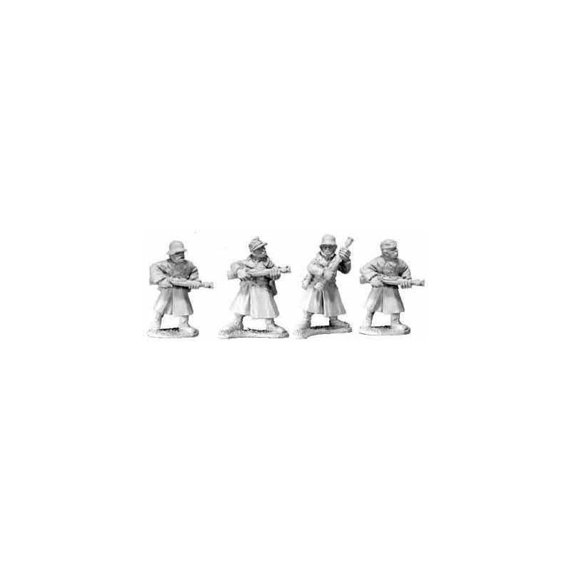 German Wehrmacht Rifles in Greatcoats I 28mm WWII BLACK TREE DESIGN