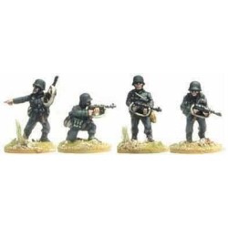 German Wehrmacht w/SMGs II 28mm WWII BLACK TREE DESIGN