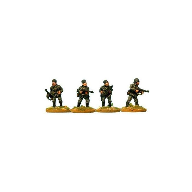 German Wehrmacht w/SMGs VI 28mm WWII BLACK TREE DESIGN