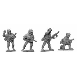 German Wehrmacht w/SMGs V 28mm WWII BLACK TREE DESIGN