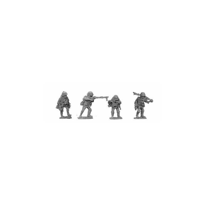 German MG34 Support Team 28mm WWII BLACK TREE DESIGN