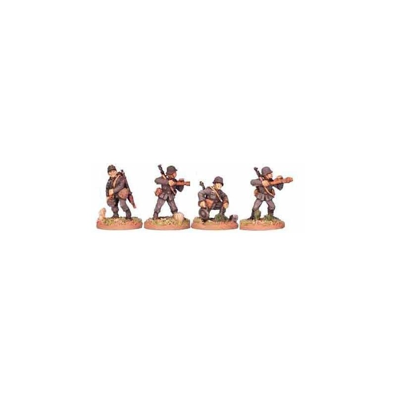 German Wehrmacht Tank Killers I 28mm WWII BLACK TREE DESIGN