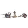 German FlakVierling AA Gun w/Crew 28mm WWII BLACK TREE DESIGN