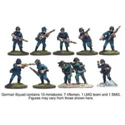 German Squad 28mm WWII...