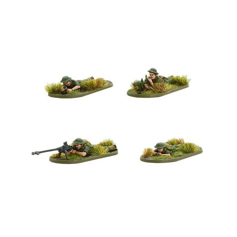 British Australian Army PIAT and anti-tank rifle teams (Pacific) 28mm WWII WARLORD GAMES