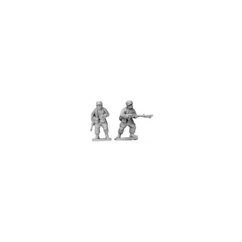 German Fallschirmjager MG34 Team B 28mm WWII BLACK TREE DESIGN