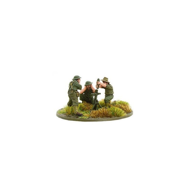 Australian medium mortar team (Pacific) 28mm WWII WARLORD GAMES