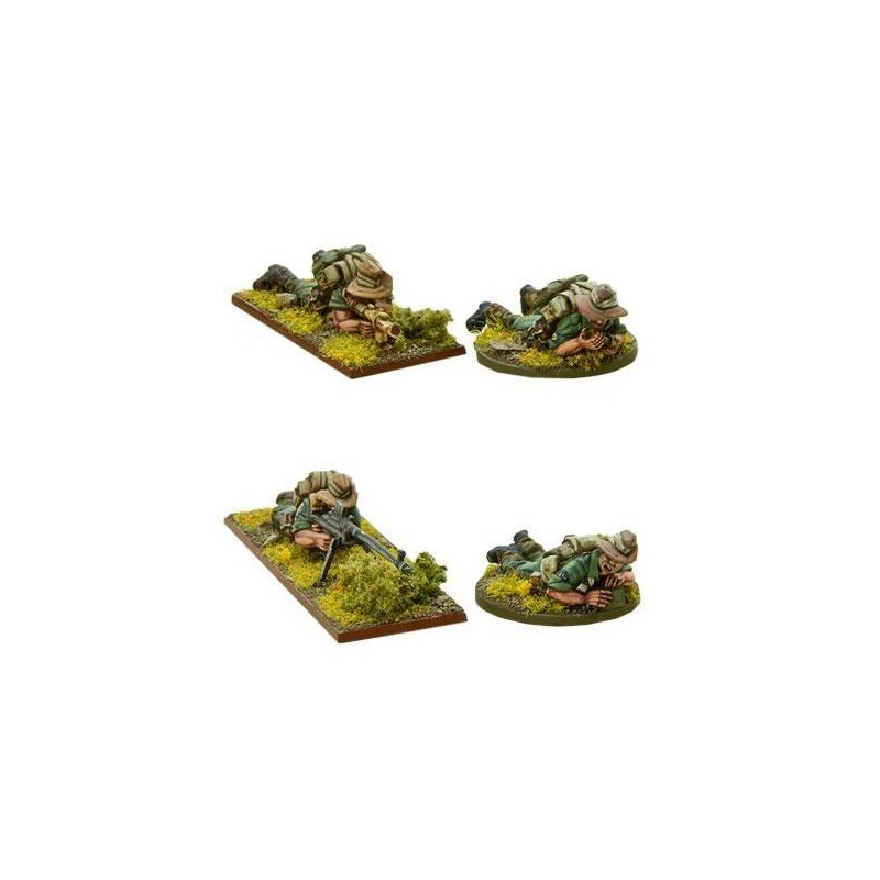 British Chindit PIAT and anti-tank rifle teams 28mm WWII WARLORD GAMES