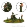 Australian 40mm Bofors AA gun (Pacific) 28mm WWII WARLORD GAMES