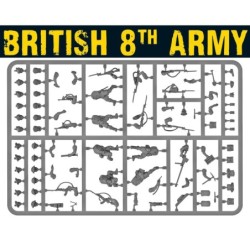 British 8th Army Infantry...