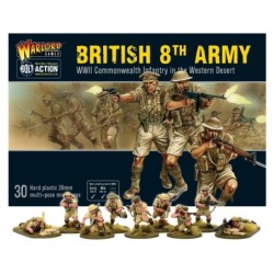 British 8th Army Infantry...