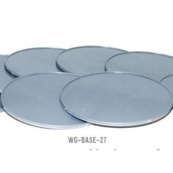 60mm round lip bases x 4...