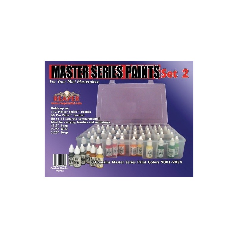 Master Series Expansion Set 2 (09001-09054) Reaper's Master Series Paint